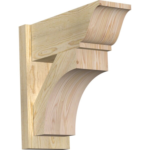 Ekena Millwork Westlake Rough Sawn Traditional Outlooker, Douglas Fir, 8"W x 20"D x 20"H OUT08X20X20WTL01RDF - main